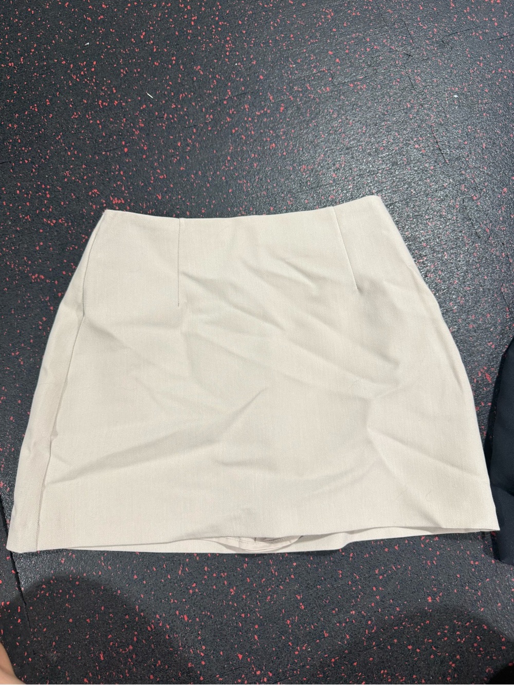 Abercrombie & Fitch Cream Mini Skort